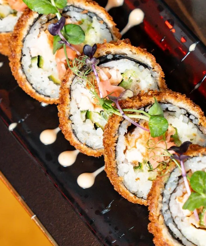 Detailaufnahme von MoTaKi Sushi